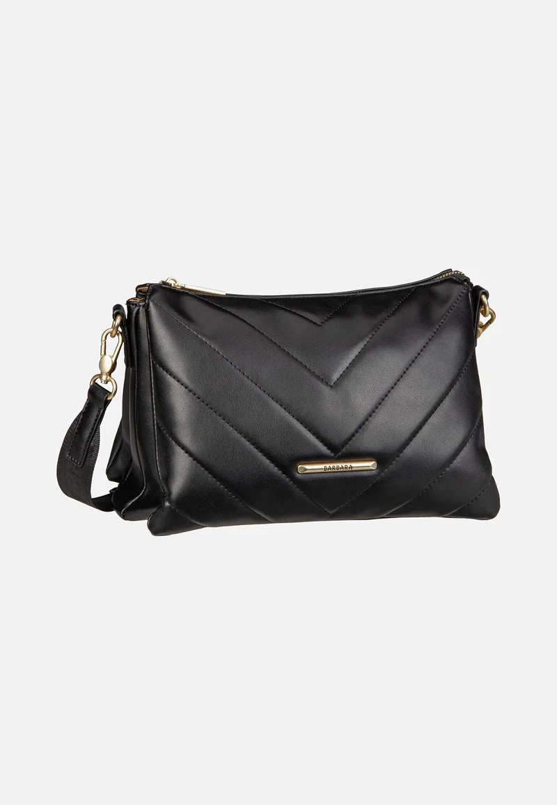Barbara Cozy CB Trio Schwarz - Crossbody Bag