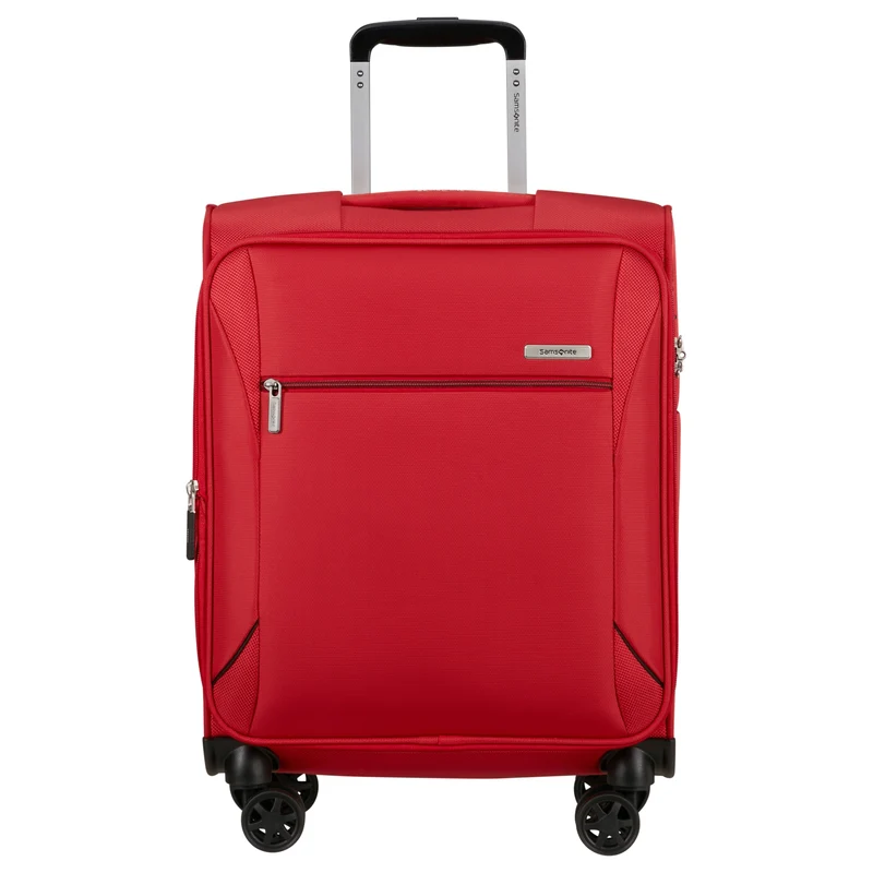 Samsonite Base Breeze - 4-Rollen-Kabinentrolley 55 cm erw. (red)