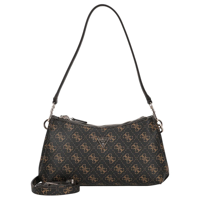 Guess Noelle ll - Schultertasche (brown logo)