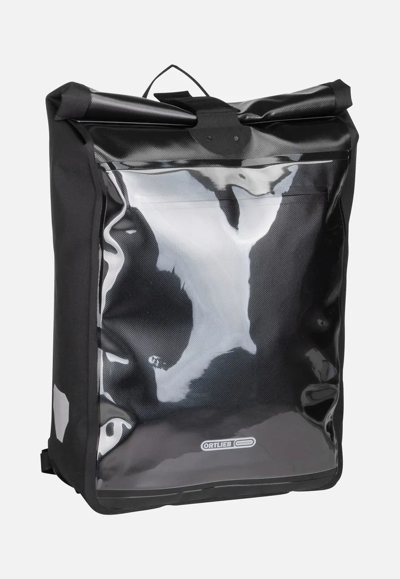 Messenger-Bag Pro Black - Rolltop Rucksack