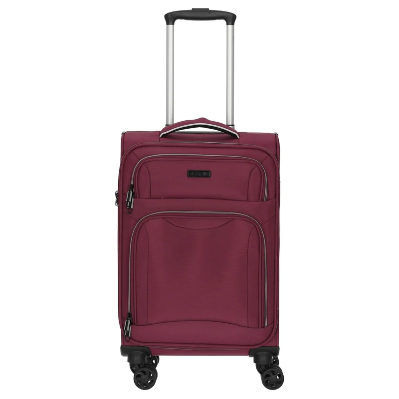 D&N Travel Line 9204 - 4-Rollen-Kabinentrolley S 55 cm (purple)