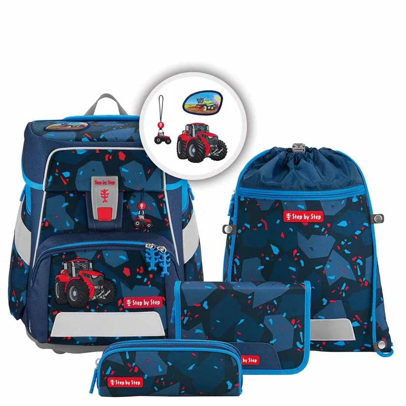 Step by Step Space - Schulranzen Set 5tlg. (Tractor Freddy)
