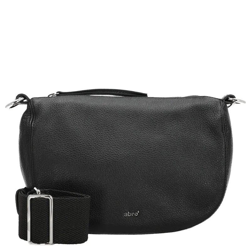 abro Dalia Mina - Umhängetasche 23 cm (black/nickel)