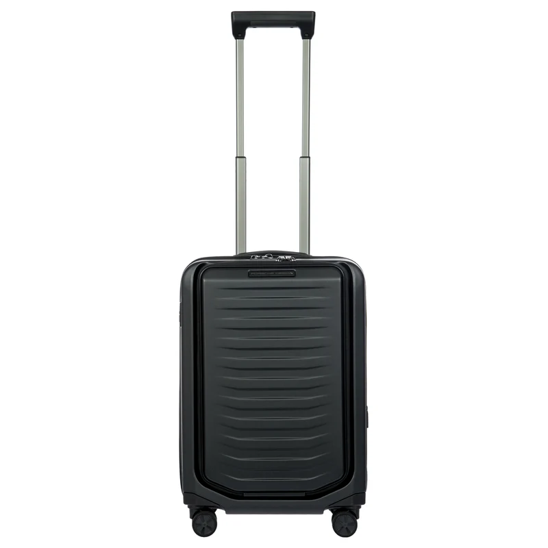 Porsche Design Roadster Hardcase - 4-Rollen-Kabinentrolley mit Vortasche S 55 cm (black matt)
