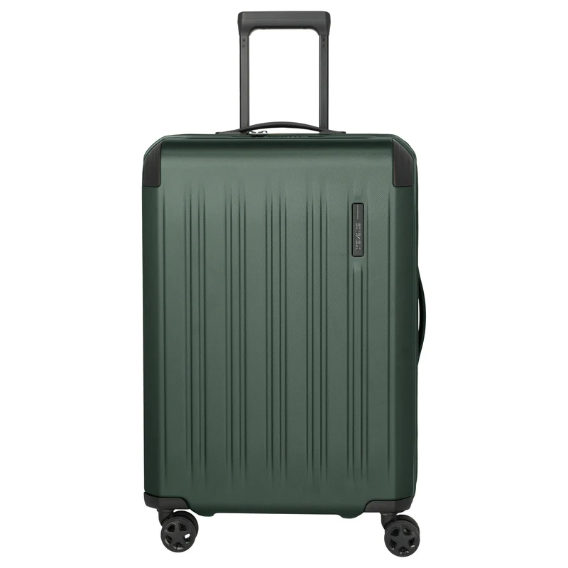 Travelite Dynamiic - 4-Rollen-Trolley M 66 cm erw. (grün)