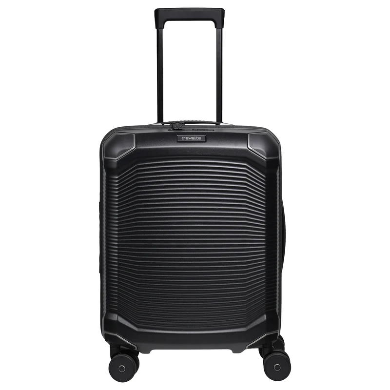 Travelite Millennium - 4-Rollen-Kabinentrolley 55 cm (black)