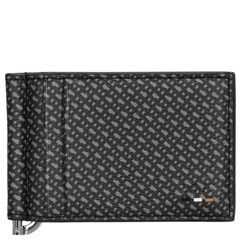 BOSS Ray MN - Kreditkartenetui 6cc mit Geldscheinklammer 10 cm (black)