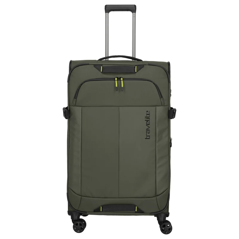 Travelite Briize - 4-Rollen-Trolley L 78 cm erw. (khaki)