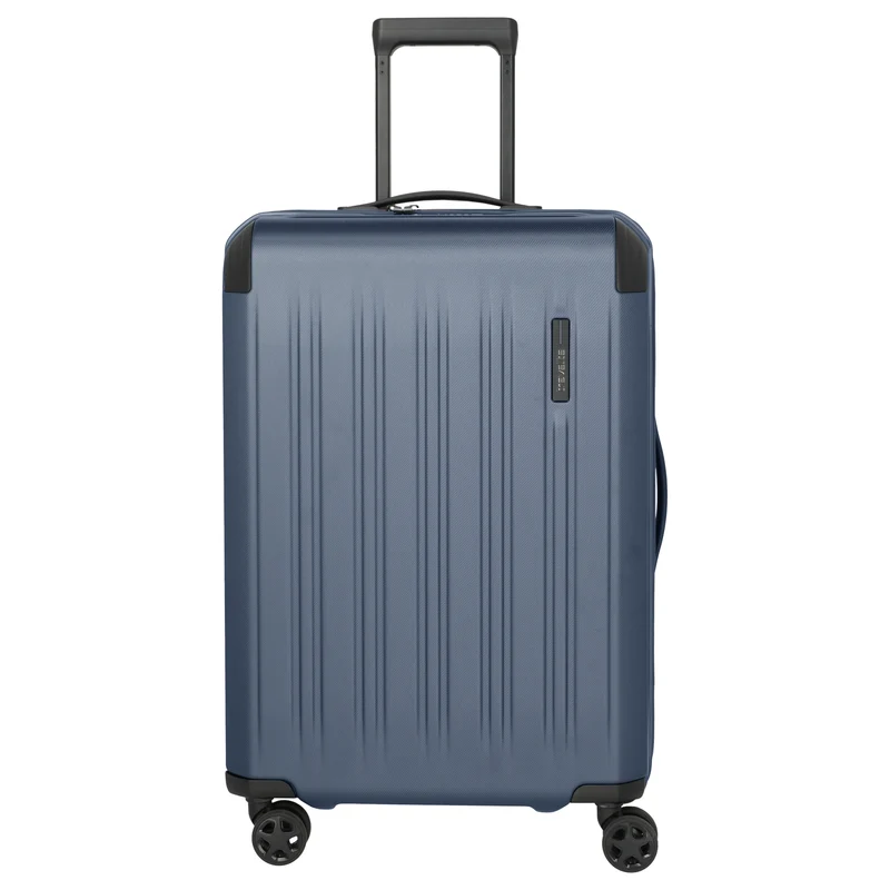 Travelite Dynamiic - 4-Rollen-Trolley M 66 cm erw. (denimblue)