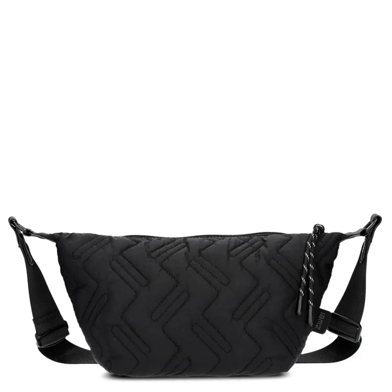 zwei Cleo - Umhängetasche 36 cm (black-new)