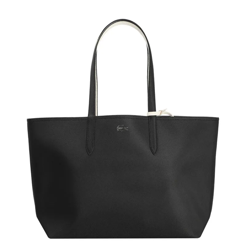 Lacoste Anna - Shopper 35 cm (noir farine)