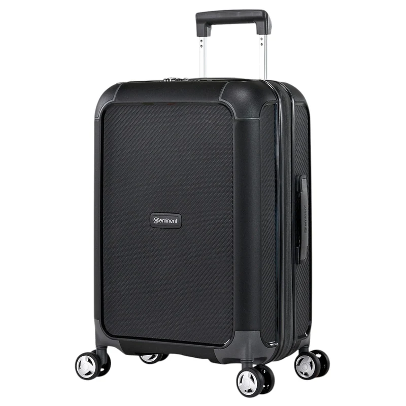 Eminent AEGIS - 4-Rollen-Kabinentrolley 55 cm erw. (midnight black)