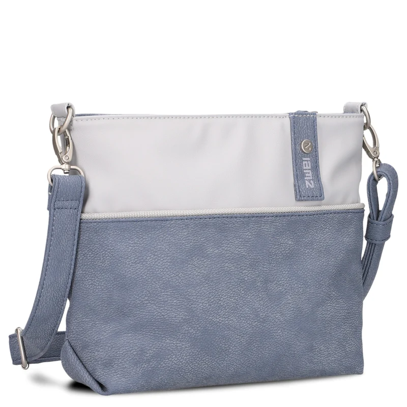 zwei Jana J8 - Schultertasche 27 cm (nubuk-sky)