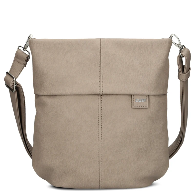 zwei Mademoiselle M90 - Umhängetasche 28 cm (nubuk-cappuccino)