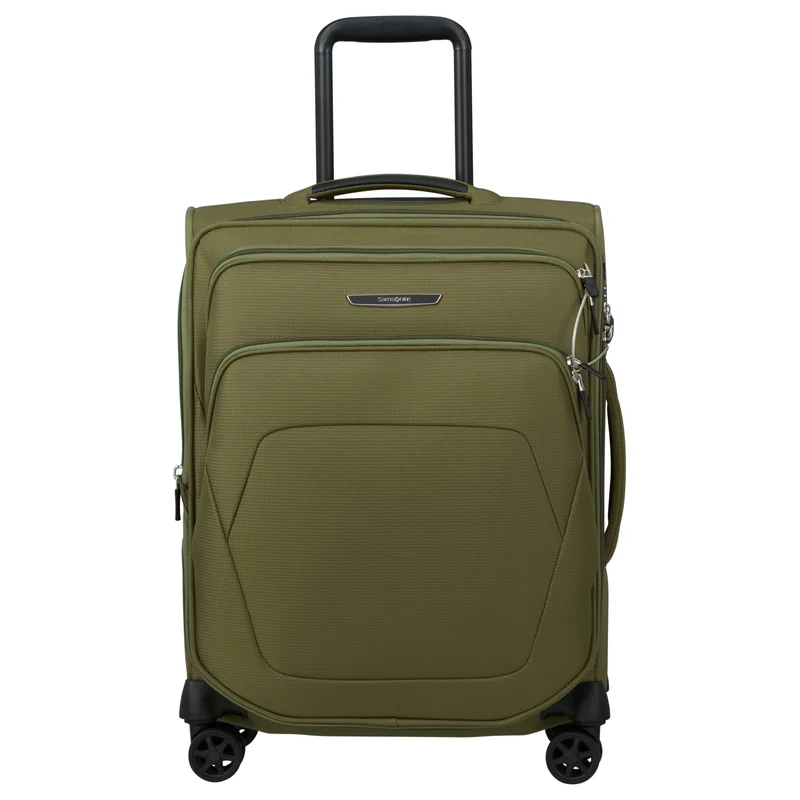Samsonite Spark SNG 2 - 4-Rollen-Kabinentrolley 55/20 cm erw. (olive)