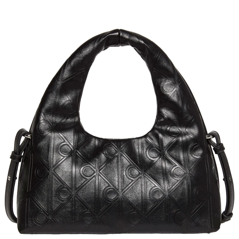 Calvin Klein Puffer Emblem - Umhängetasche 26 cm (black)