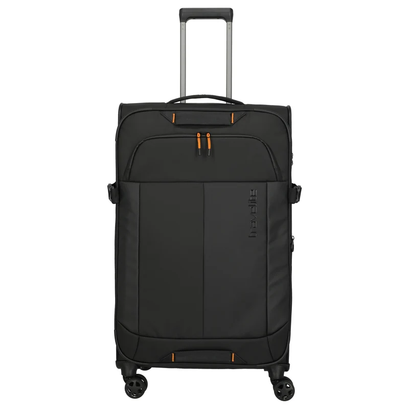 Travelite Briize - 4-Rollen-Trolley L 78 cm erw. (schwarz)