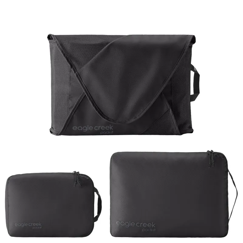 Eagle Creek Pack-It Starter Set 3tlg - Packsack (black)