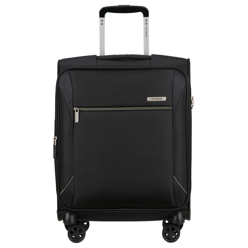 Samsonite Base Breeze - 4-Rollen-Kabinentrolley 55 cm erw. (black)