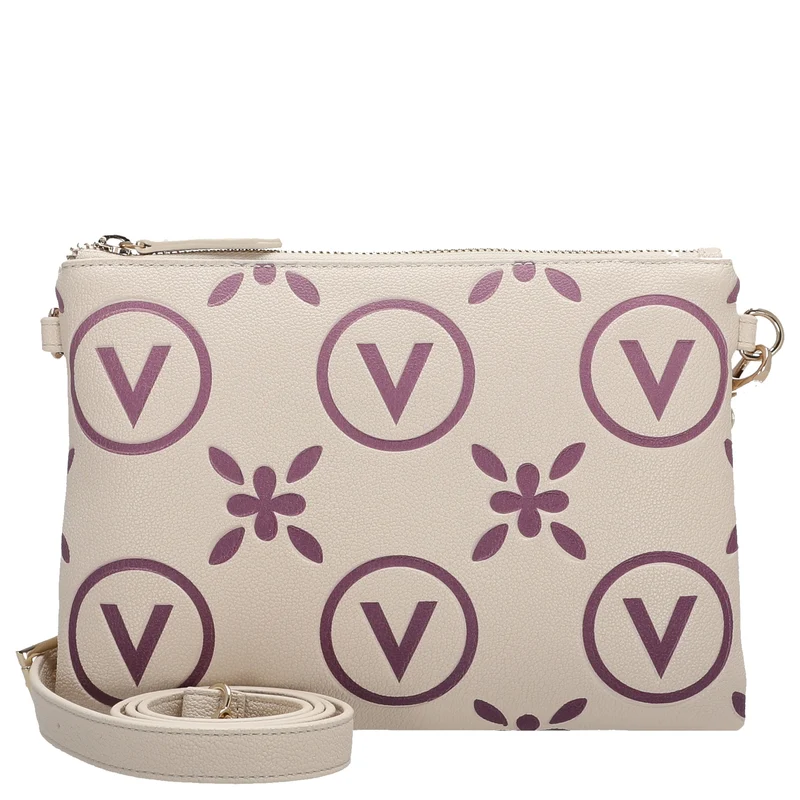 Valentino Bags Samba Re Print - Umhängetasche 24 cm (ecru/rosa)