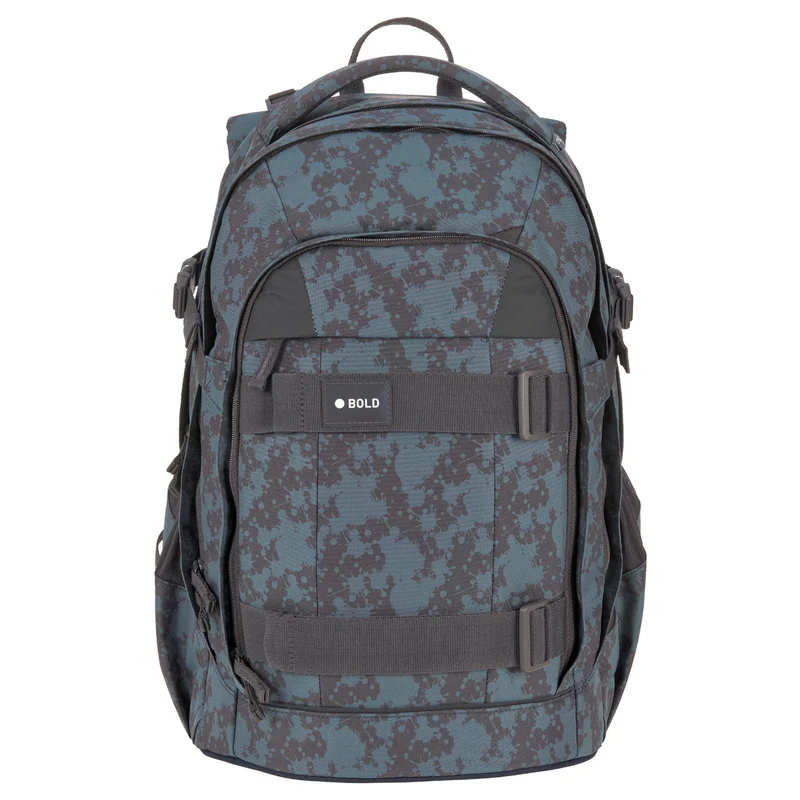 Lässig Bold Origin - Schulrucksack 46.5 cm (Spots Blue)