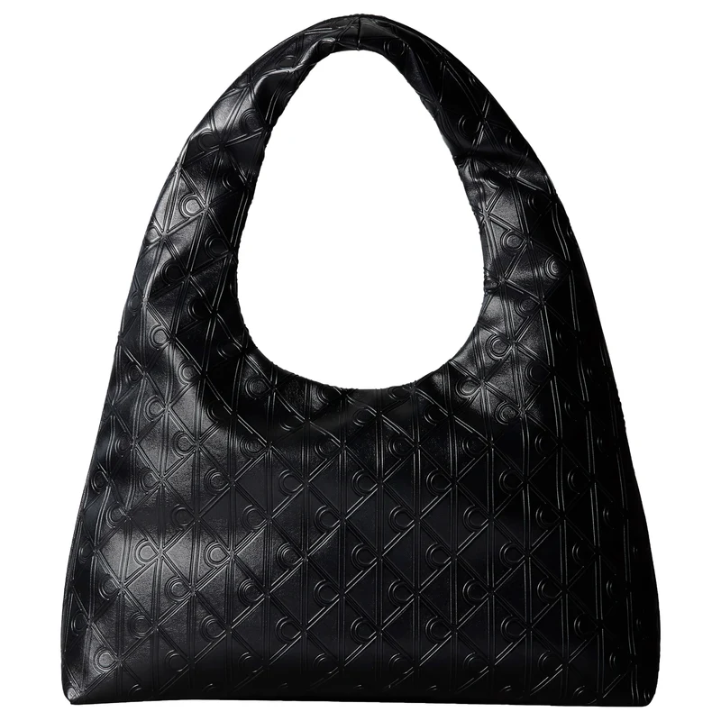 Calvin Klein Puffer Emblem - Schultertasche 54 cm (black)