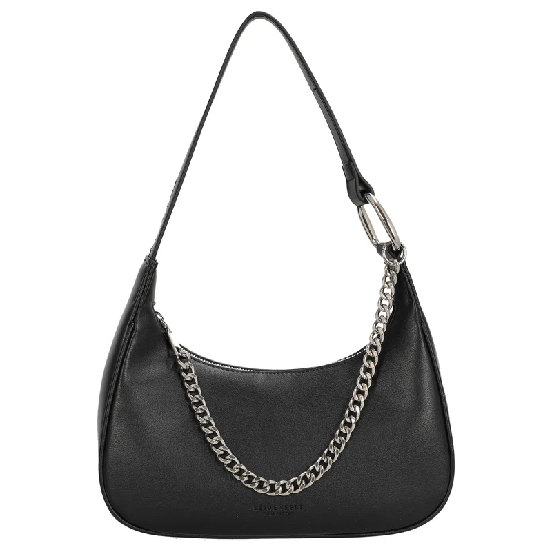 Seidenfelt Naantali - Schultertasche 24 cm (black)