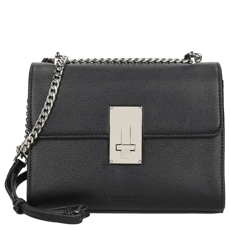 Seidenfelt Linsell Crossbody - Schultertasche 20 cm (black)