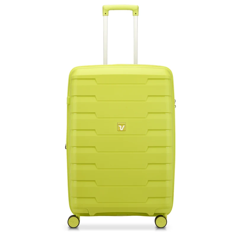 Roncato Skyline 2.0 - 4-Rollen-Trolley M 70 cm erw. (cyber lime)