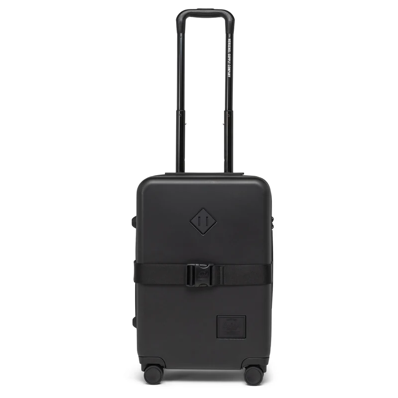 Herschel Heritage Hardshell - 4-Rollen Kabinentrolley 55 cm erw. (black)