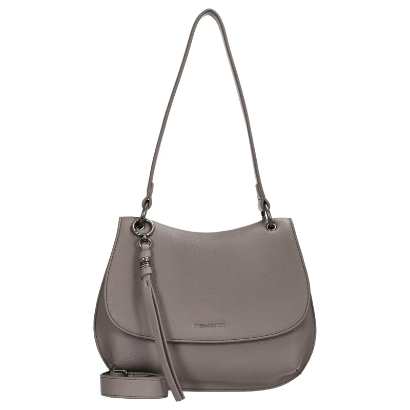 FREDsBRUDER My Bestie Small Saddle - Schultertasche 30 cm (warm grey)