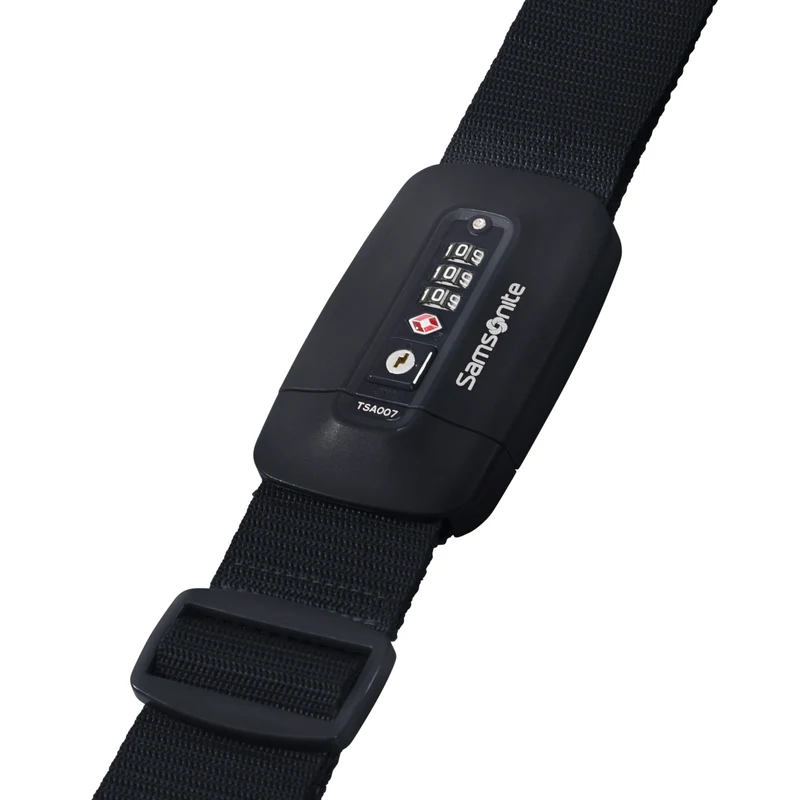 Samsonite Ta Revolution Strap/TSA Lock - Koffergurt 180 cm (black)