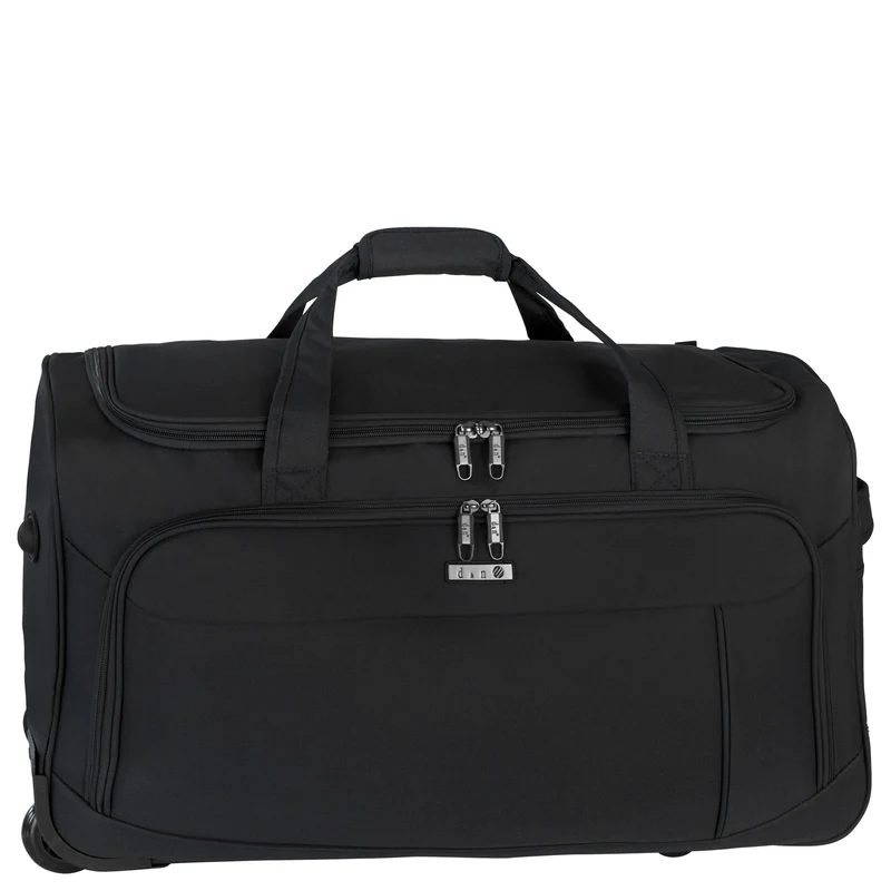 D&N Bags & More - 2-Rollenreisetasche 65 cm (schwarz)