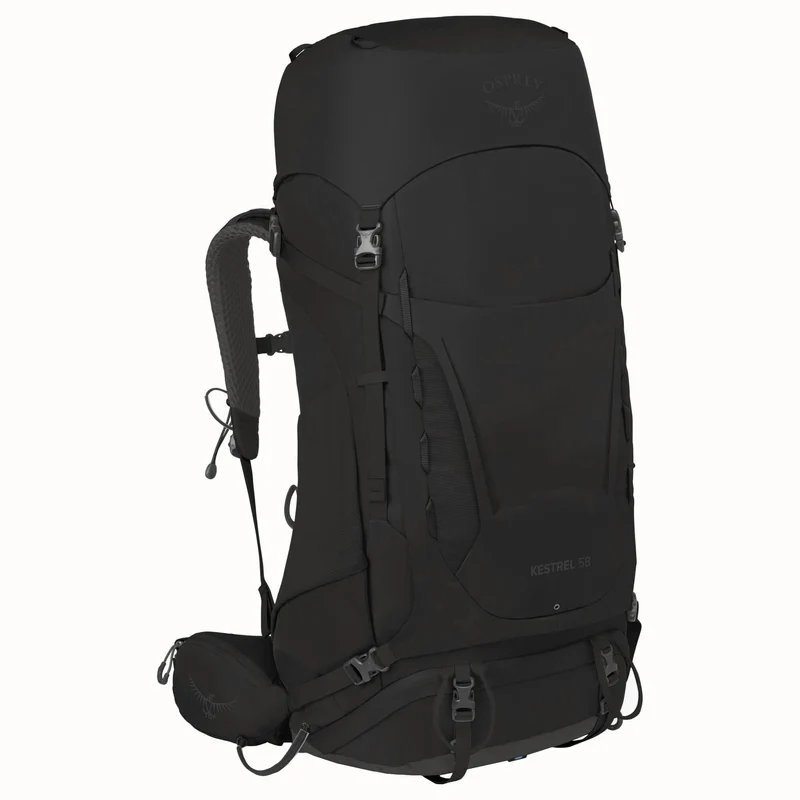 Osprey Kestrel 58 S/M - Trekkingrucksack 77 cm (black)