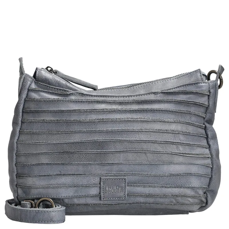 FREDsBRUDER Riffel Likely - Umhängetasche 30 cm (sky blue)