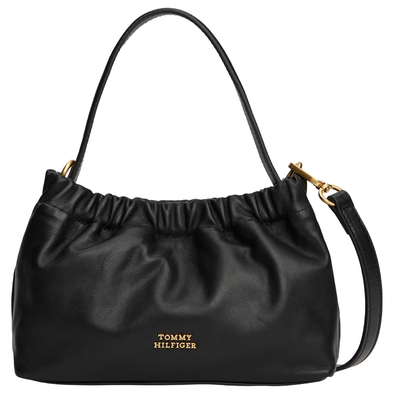 Tommy Hilfiger Soft Leather - Umhängetasche 22 cm (black)