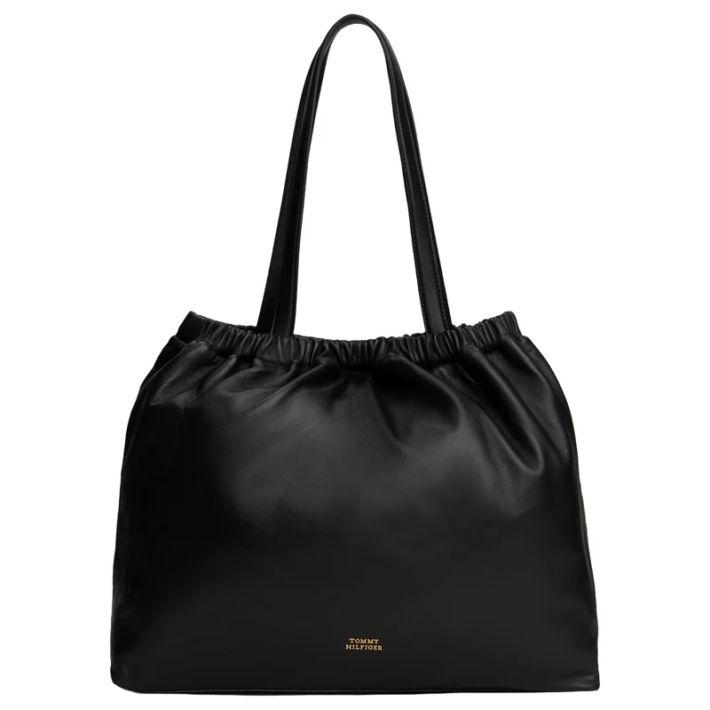 Tommy Hilfiger Soft Leather - Shopper 40 cm (black)