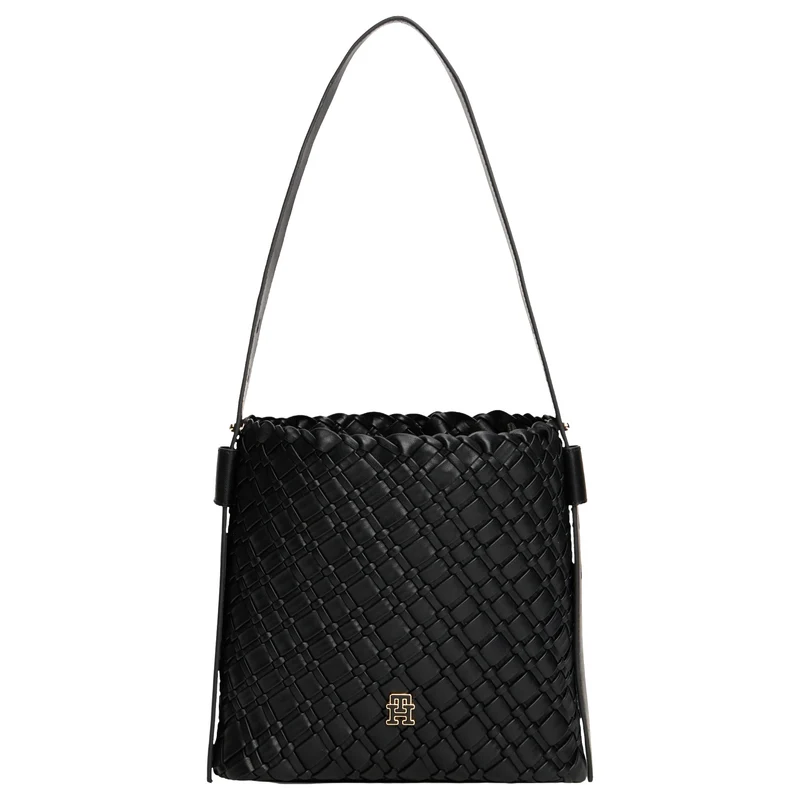 Tommy Hilfiger Braided - Schultertasche 29 cm (black)