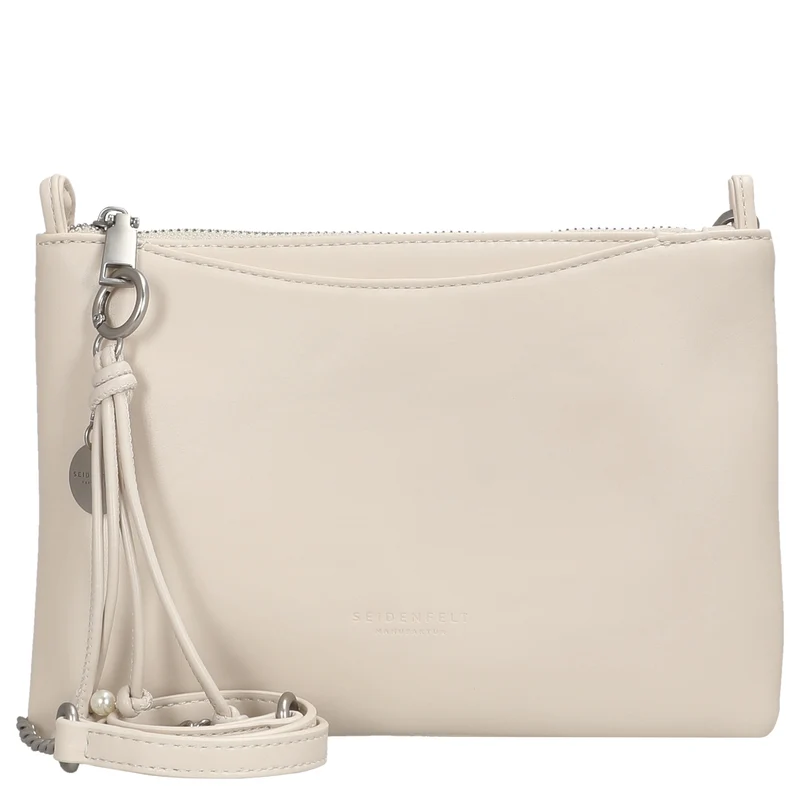 Seidenfelt Sandve - Umhängetasche 24 cm (cream)