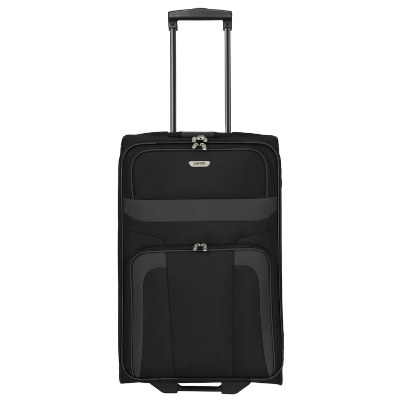 paklite Orlando - 2-Rollen-Trolley M 63 cm (schwarz)