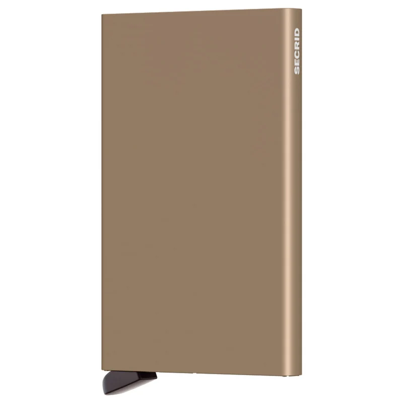Secrid Cardprotector - Kreditkartenetui 6 cm RFID (sand)