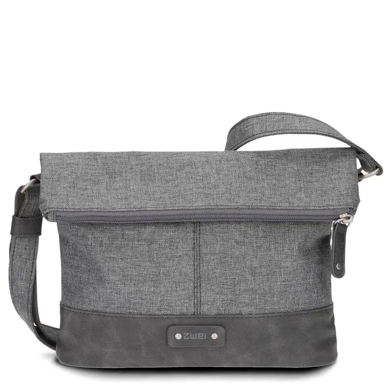 zwei Olli OT6 - Schultertasche 20/29 cm (grey)