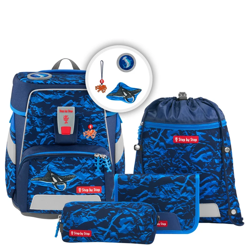Step by Step Space - Schulranzen Set 5tlg. (Manta Rio)
