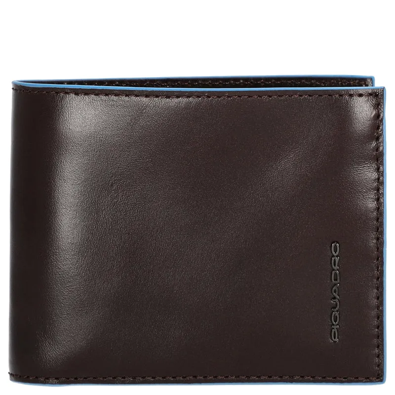 Piquadro Blue Square - Herrengeldbörse 11 cm (mahogany)