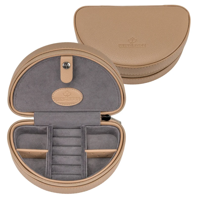 Windrose Marvella - Schmucketui 16 cm (camel)