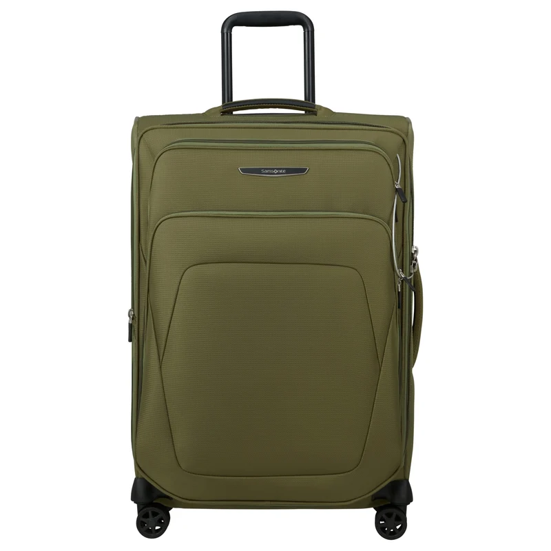 Samsonite Spark SNG 2 - 4-Rollen-Trolley 67/24 cm erw. (olive, 67 cm)