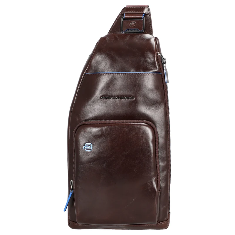 Piquadro Blue Square - Umhängetasche 36 cm (mahogany)