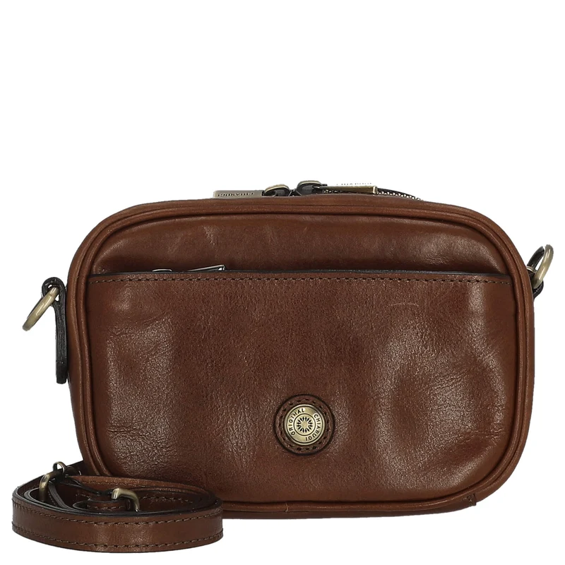 Chiarugi Classic - Umhängetasche Mini 20 cm (braun)
