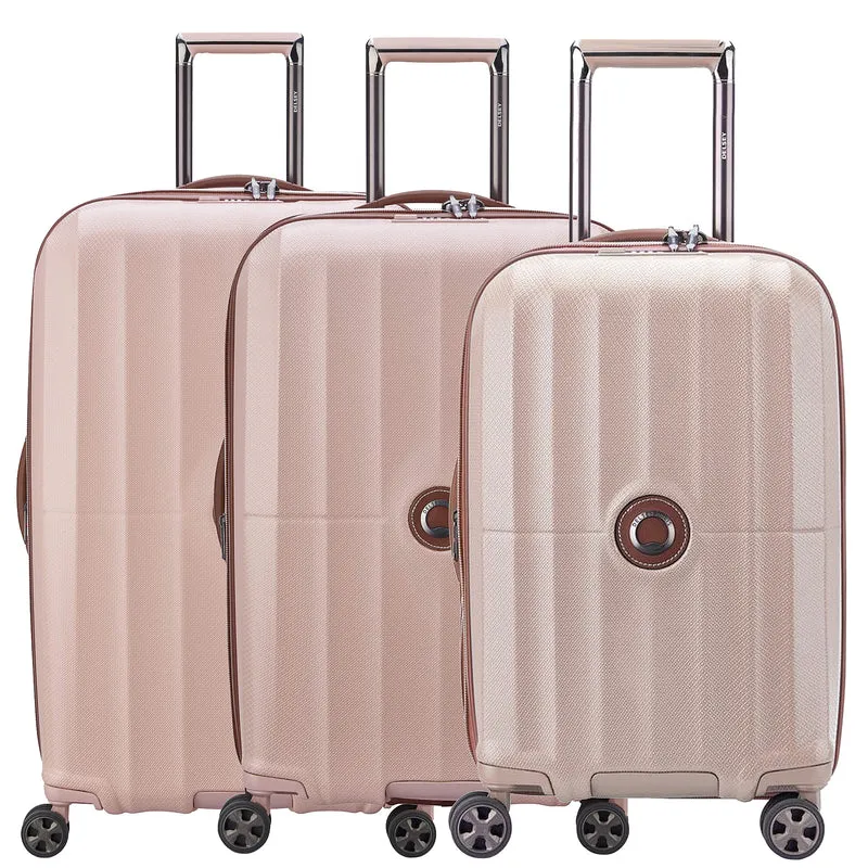 Delsey Paris Carrousel - 4-Rollen-Trolley Set 3tlg. (pink)