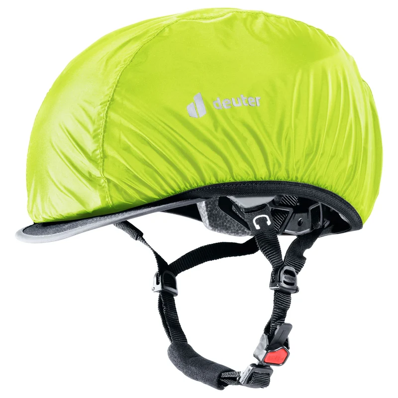 Deuter Helmet Cover - Fahrradhelm Regenschutz 28 cm (neon)